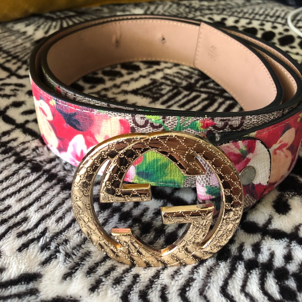Floral Belt Gucci